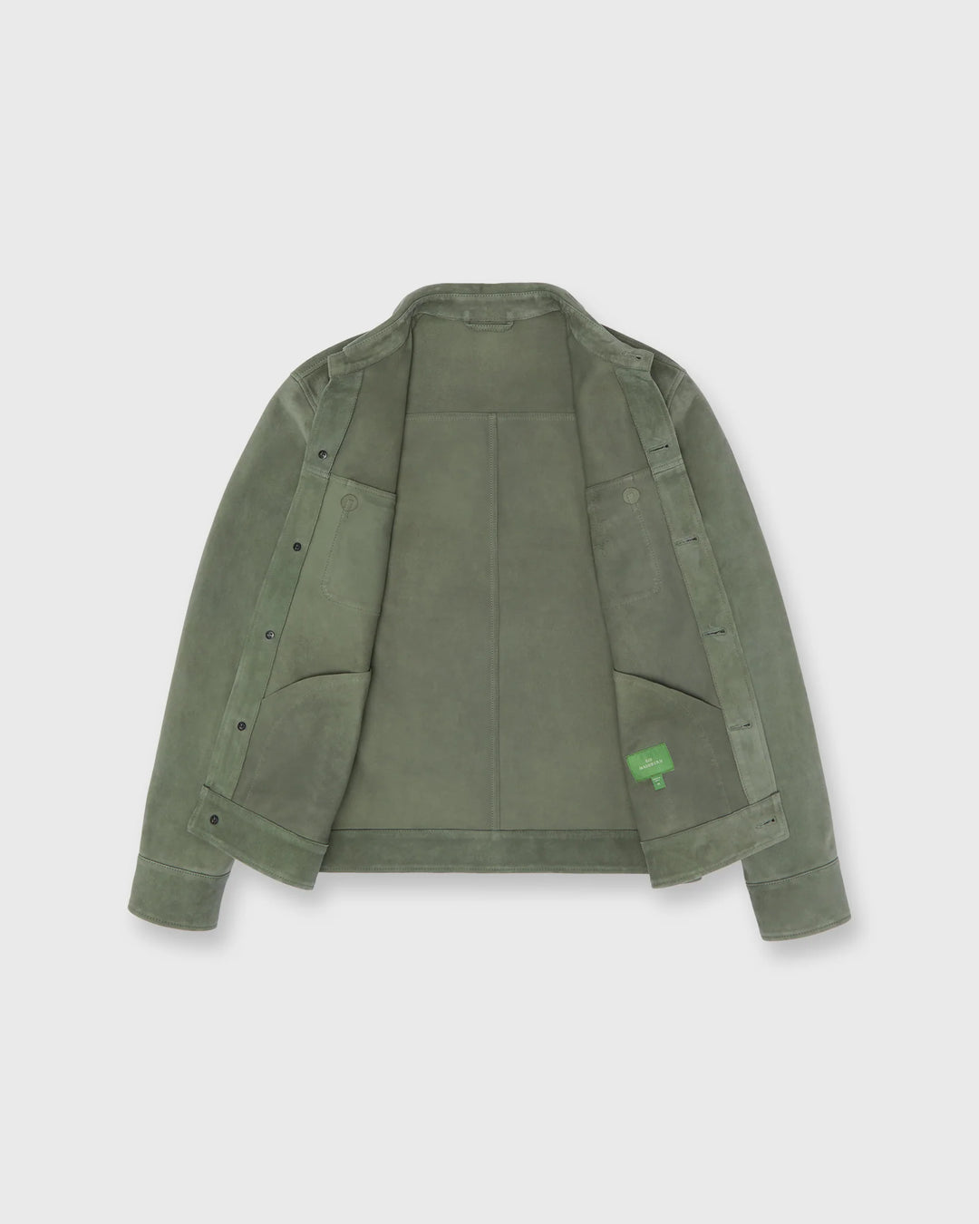 Sid Mashburn Suede Work Shirt