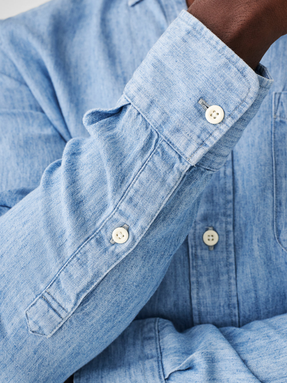 Faherty Tried And True Chambray Shirt