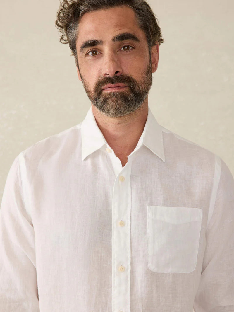 Faherty Laguna Linen Shirt