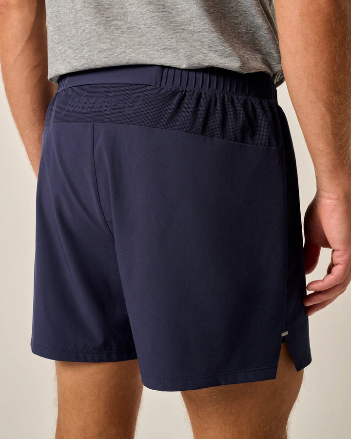 Johnnie-O Strides Lightweight Workout Shorts Navy JMSH100040