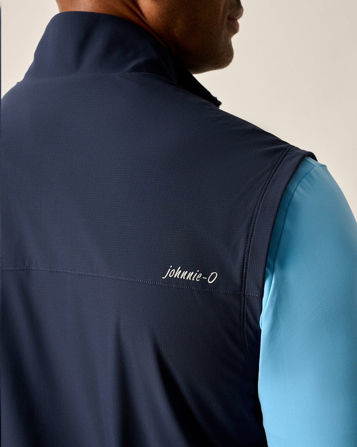 Johnnie-O Zimmer Featherweight Performance Vest Navy JMVT100190