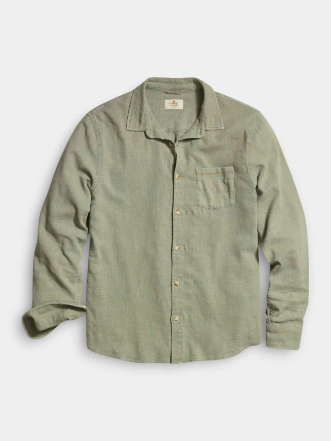 Marine Layer Classic Stretch Selvage Shirt | Shadow