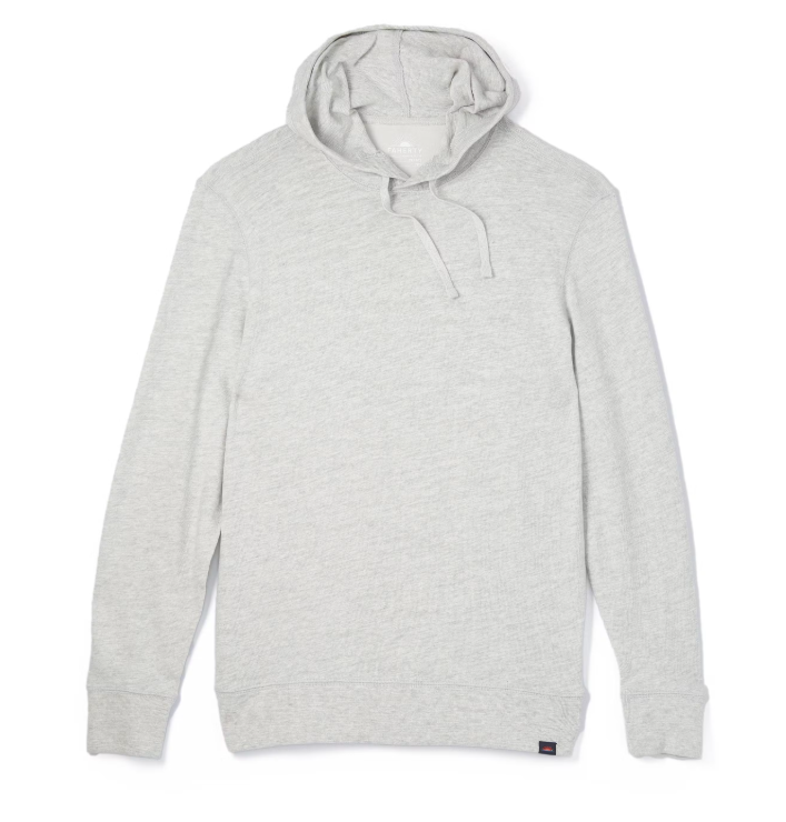 Sunwashed Slub Hoodie | Light Grey Heather
