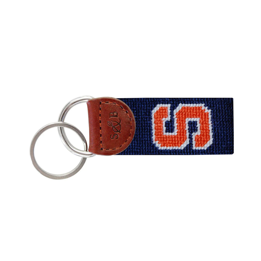Smathers & Branson Syracuse Key Fob Dark Navy F-CUSE