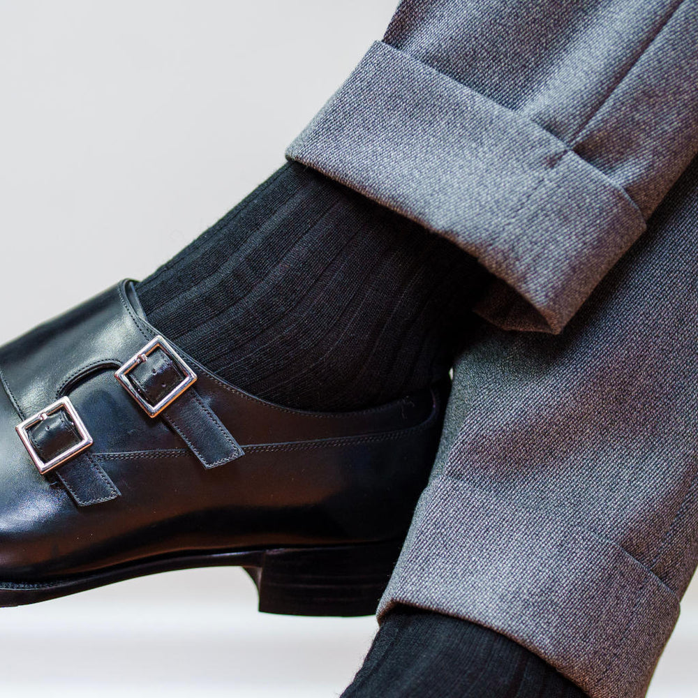 Boardroom Socks Merino Wool Mid-Calf Dress Socks