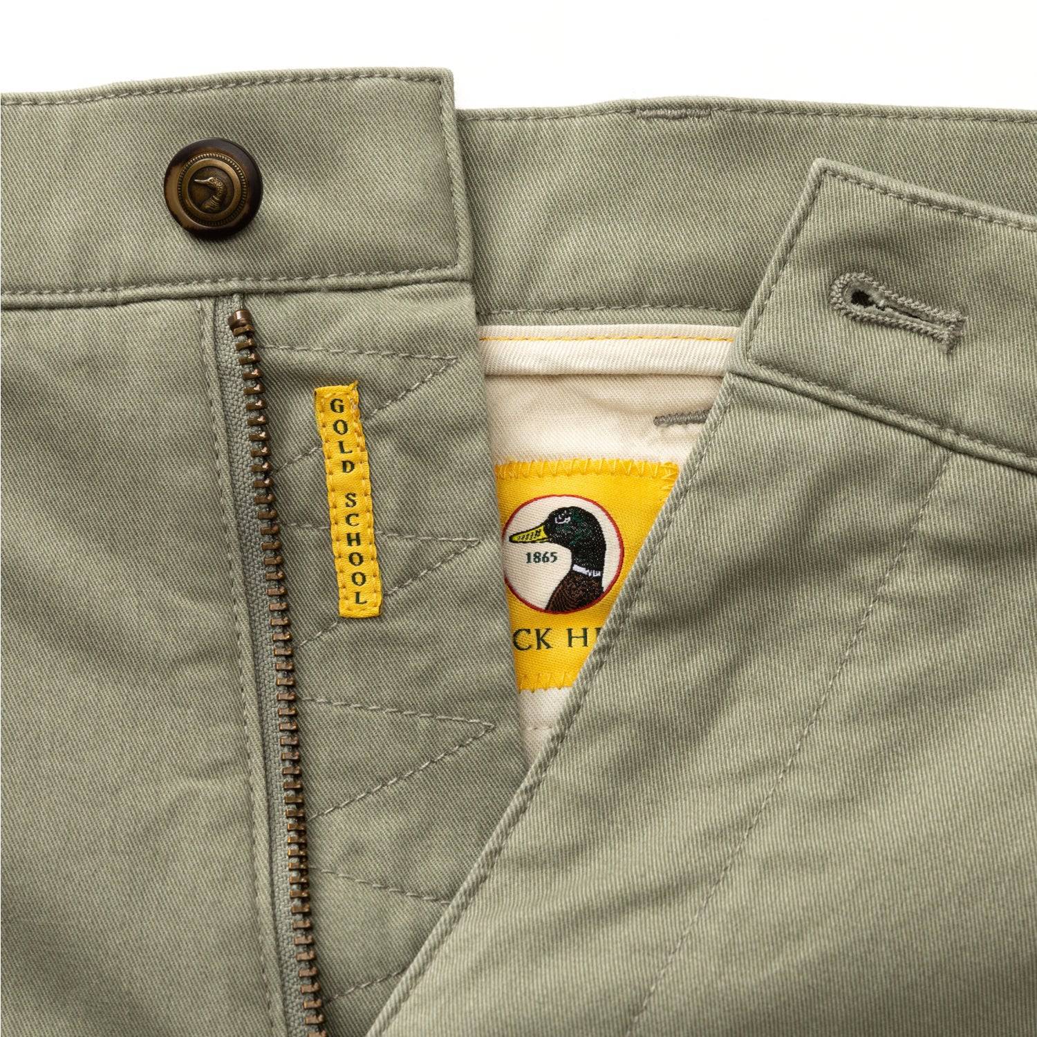Duck Head 9" Gold School Chino Short