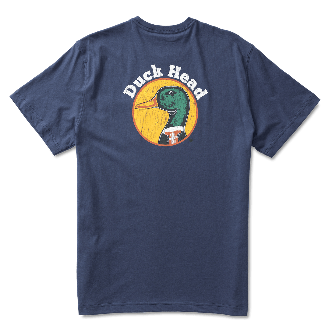Duck Head Distressed Logo Short-Sleeve T-Shirt