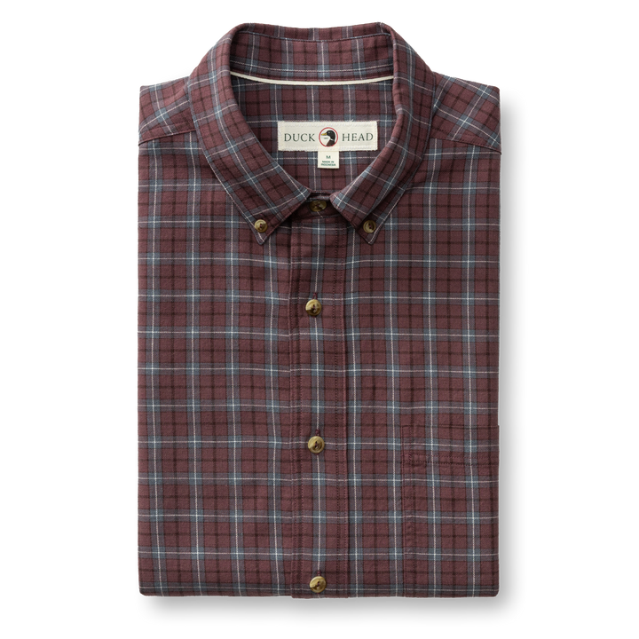 Cotton Wool Sport Shirt - Mercer Plaid