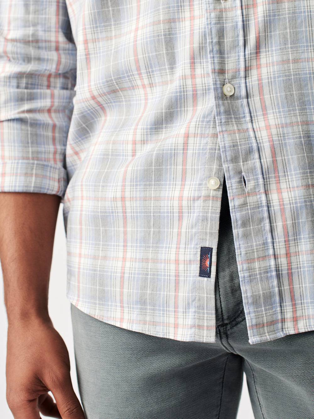 Faherty Marin Coast Plaid Movement Shirt