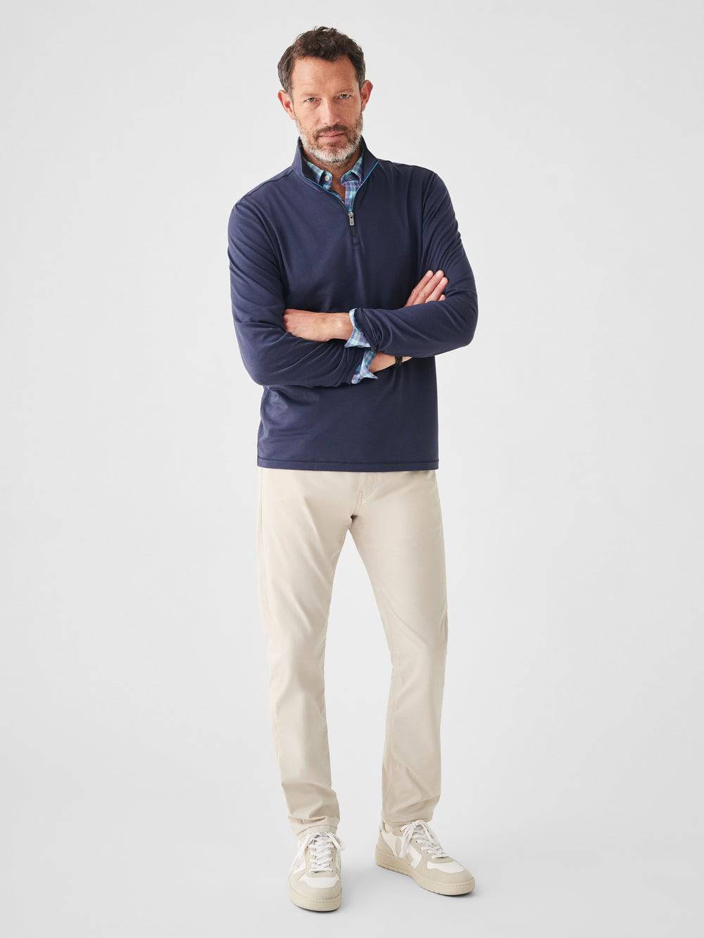 Faherty Movement Quarter Zip