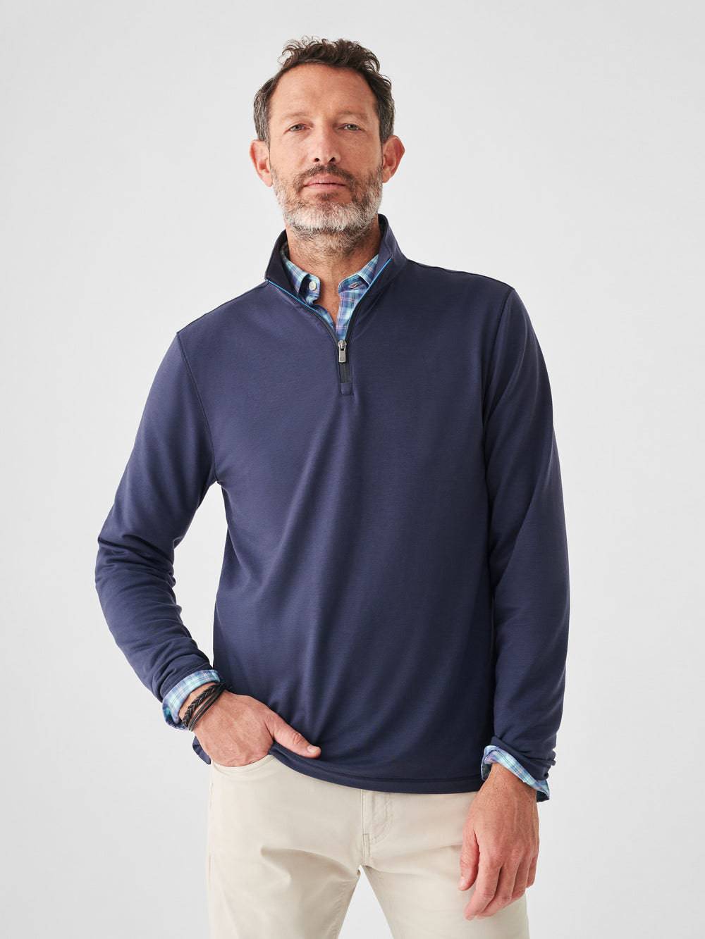 Faherty Movement Quarter Zip