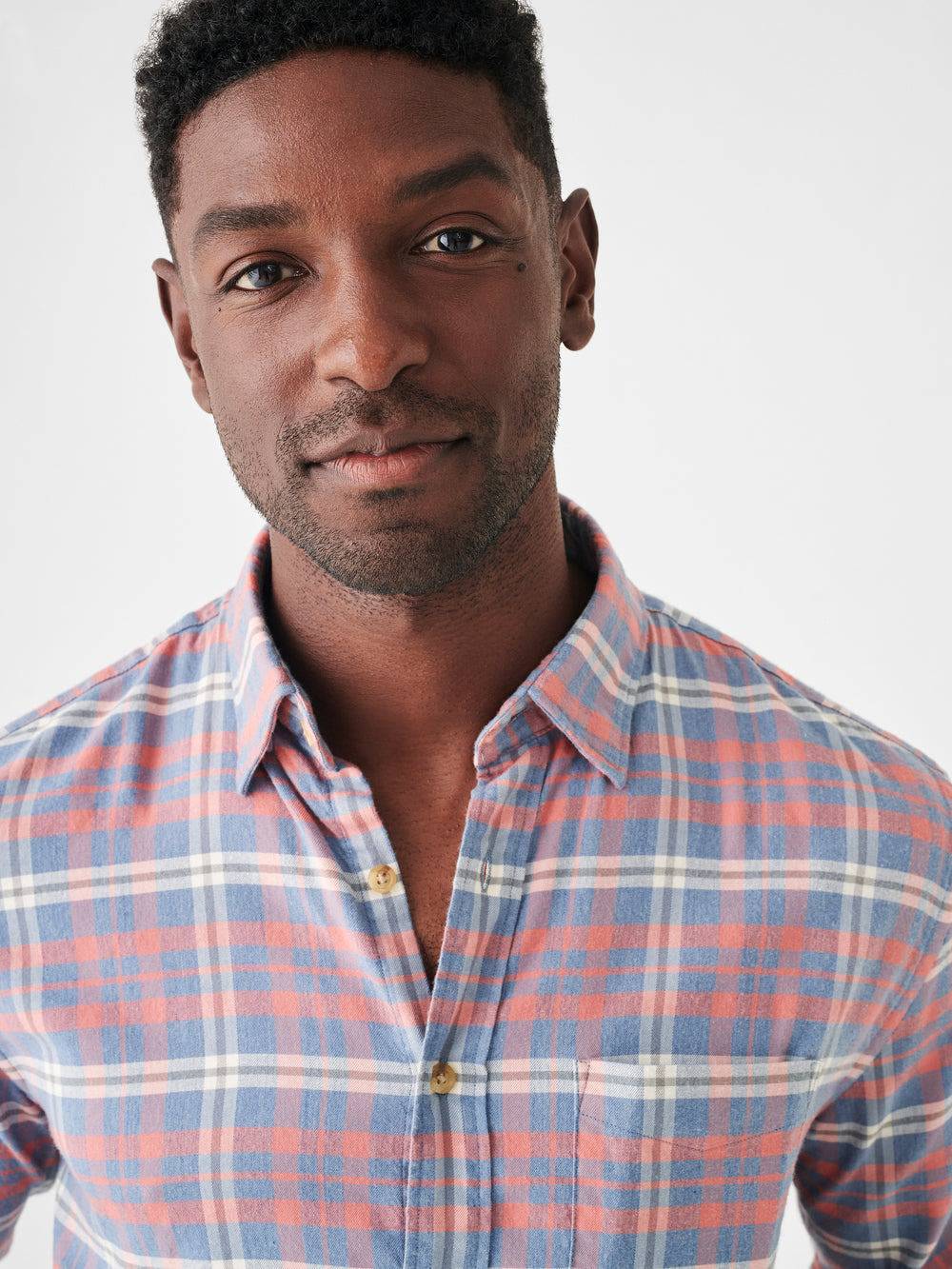 Faherty Niagara River Plaid All Time Shirt