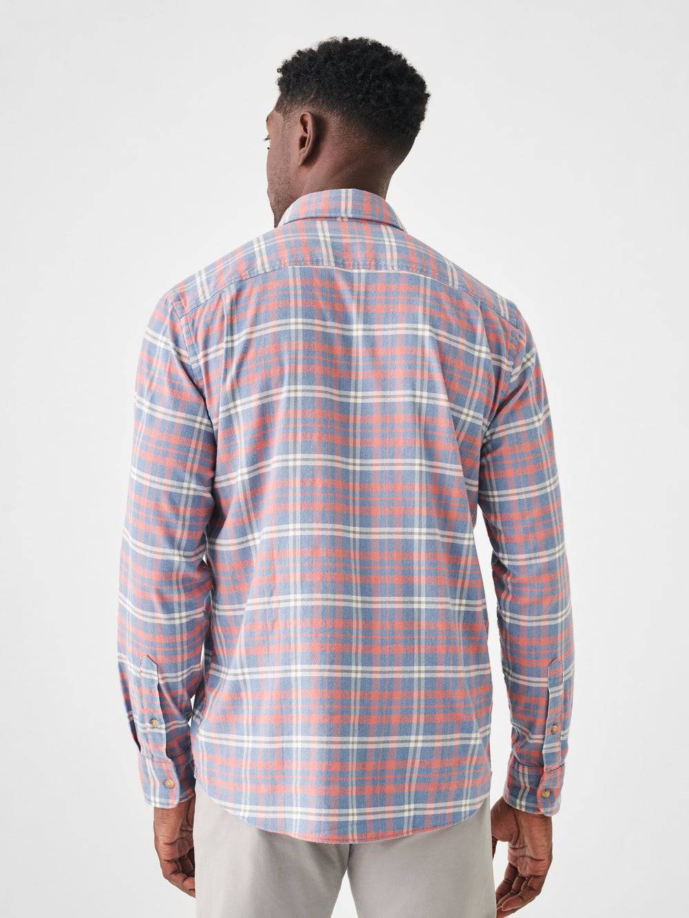 Faherty Niagara River Plaid All Time Shirt
