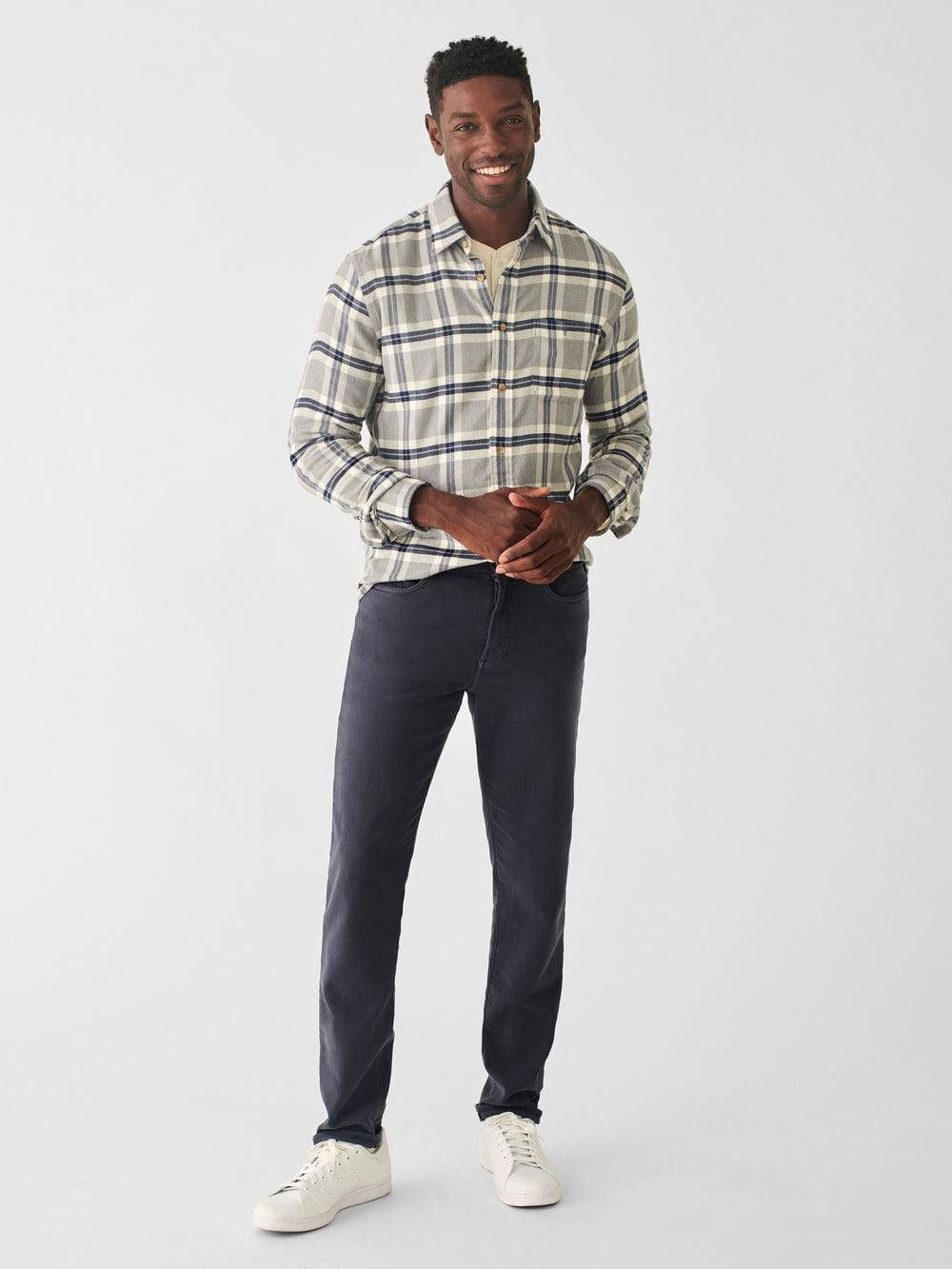 Faherty Prospect Creek Plaid Movement Flannel