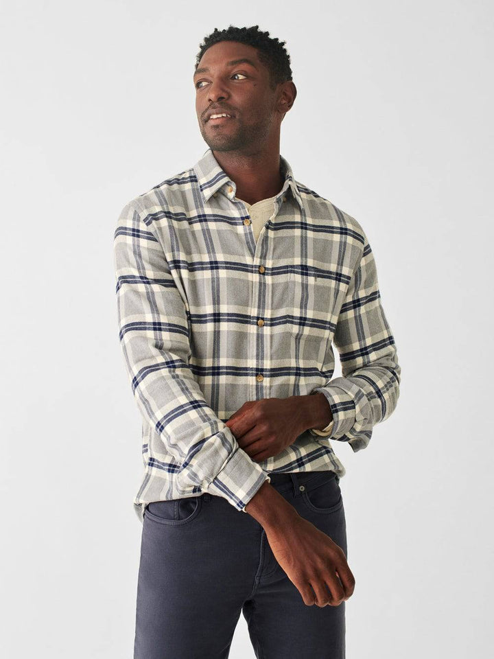Faherty Prospect Creek Plaid Movement Flannel