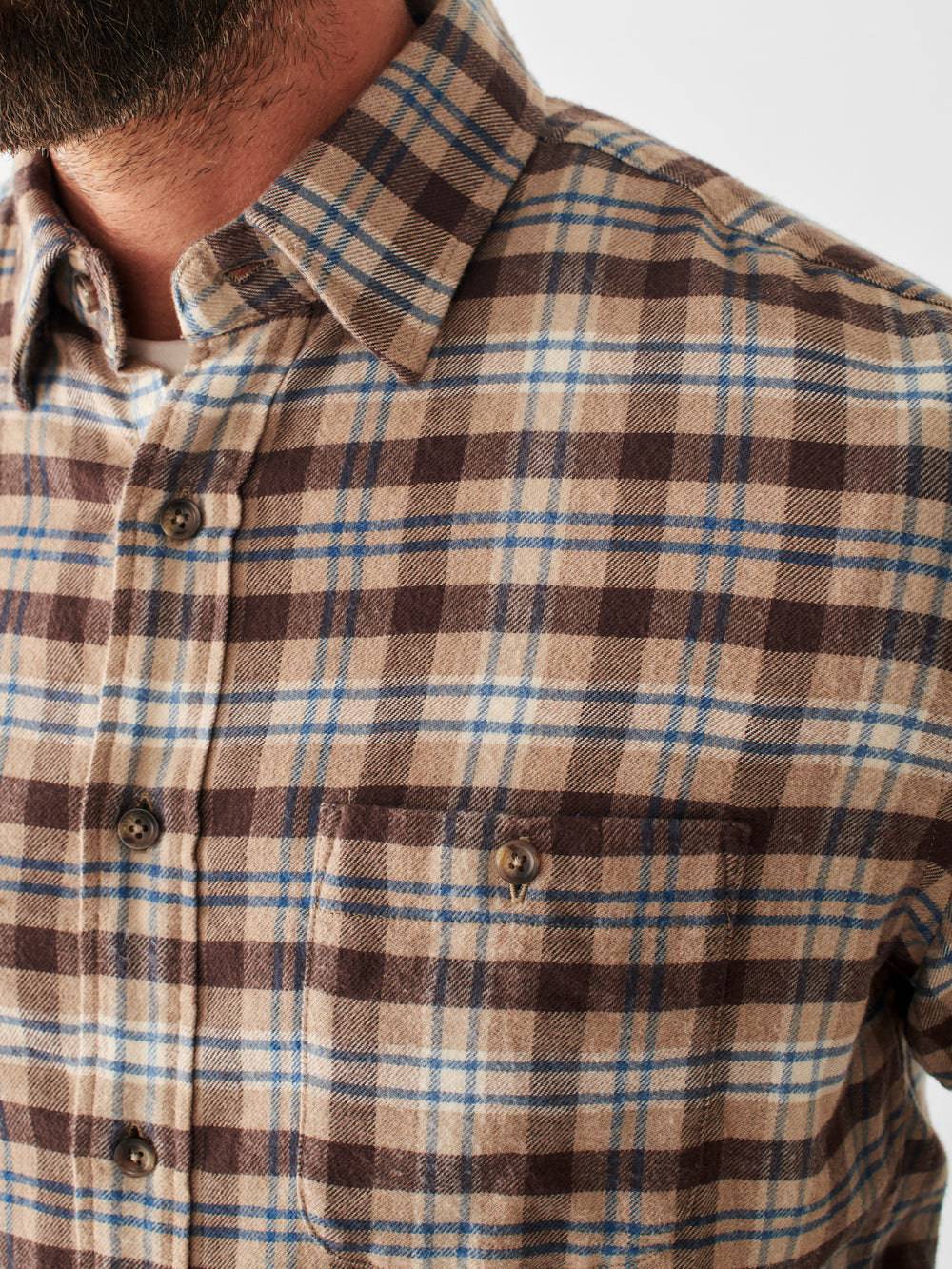 Faherty Ridgeline Plaid Movement Flannel