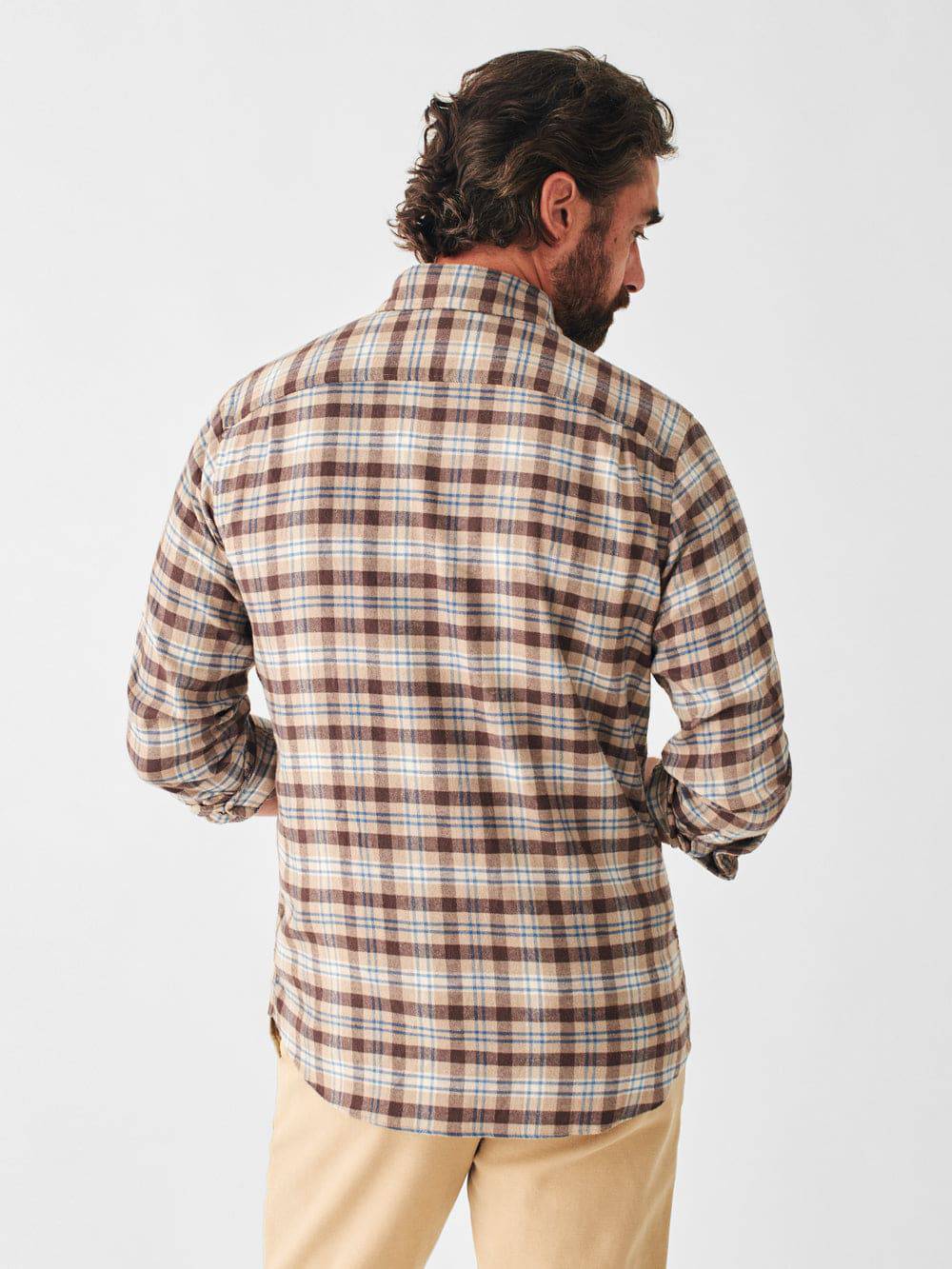 Faherty Ridgeline Plaid Movement Flannel