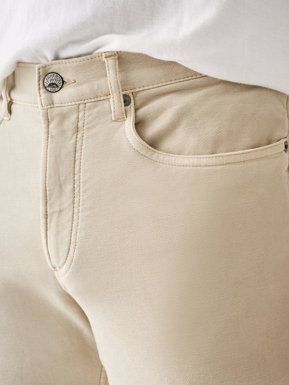 Faherty Stretch Terry 5-Pocket