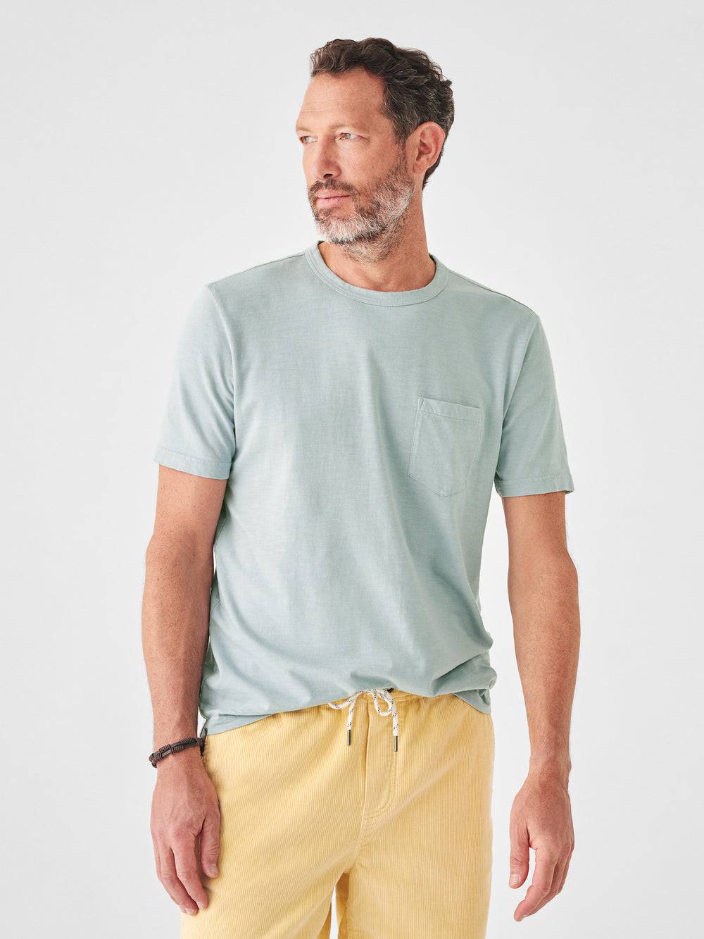 Faherty Sunwashed Pocket Tee