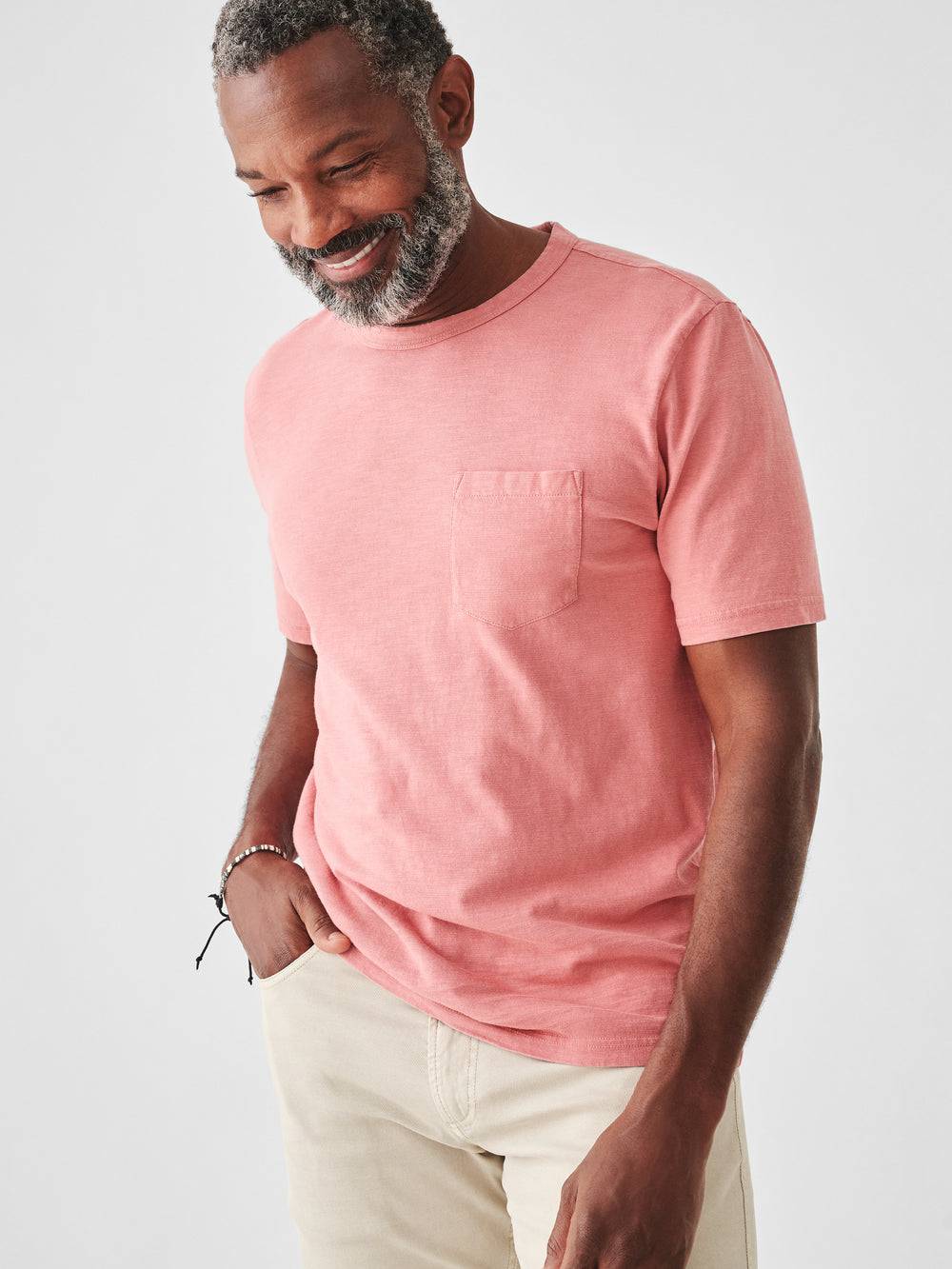 Faherty Sunwashed Pocket Tee