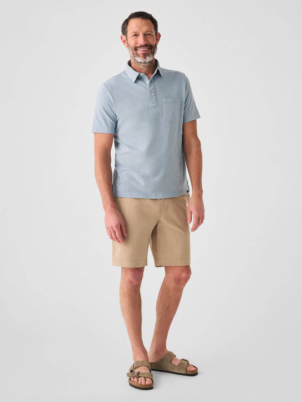 Faherty Sunwashed T-Shirt Polo