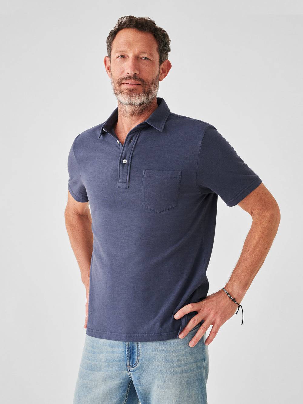 Faherty Sunwashed T-Shirt Polo