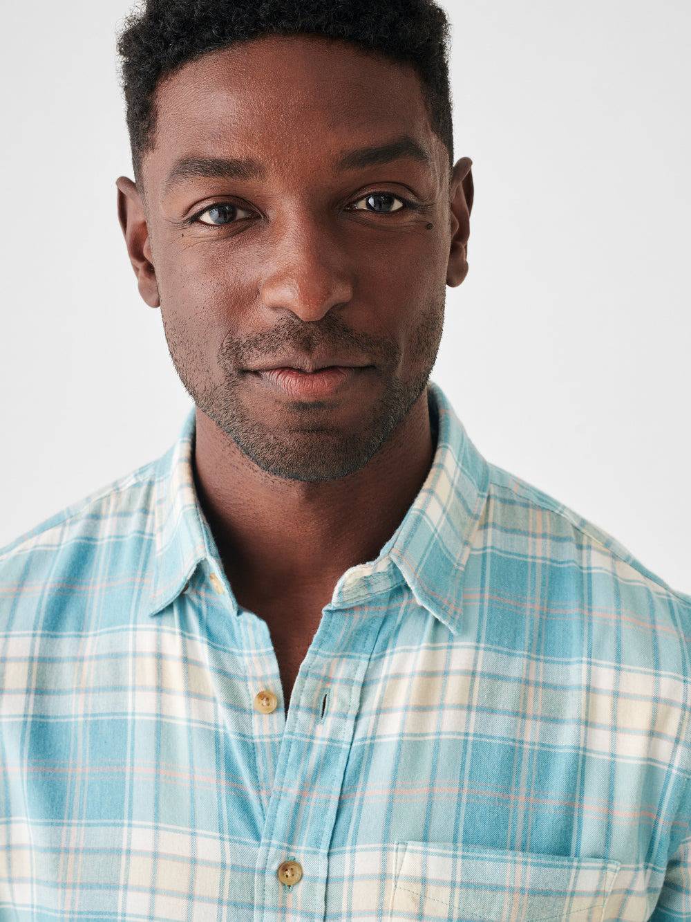 Faherty Westport Plaid All Time Shirt