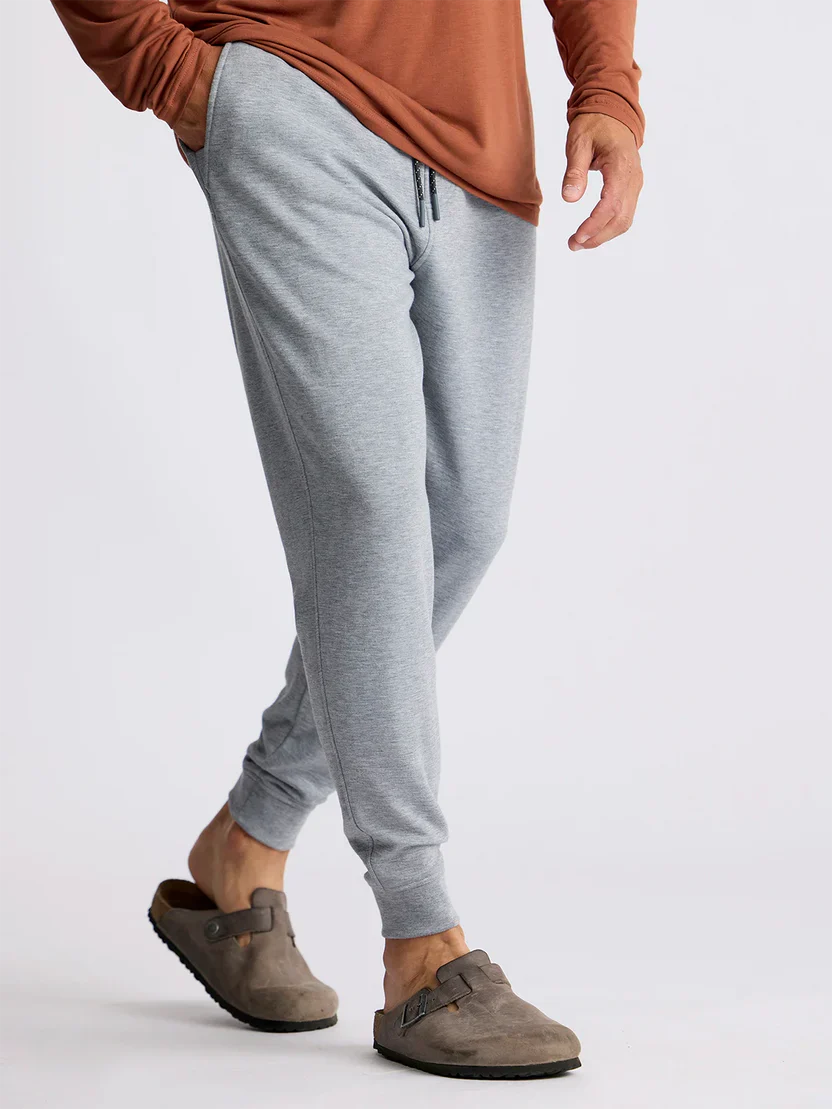 Free Fly Bamboo Lightweight Fleece Jogger Heather Grey MLWFLJ
