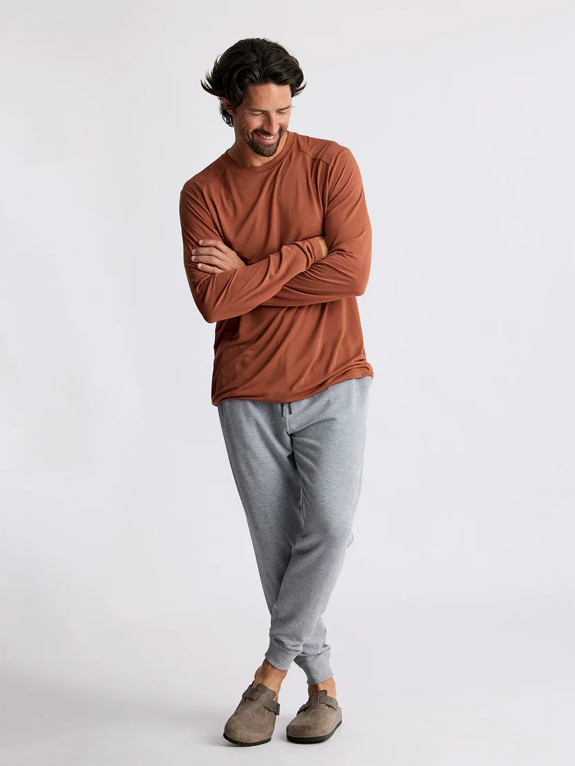 Free Fly Bamboo Lightweight Fleece Jogger Heather Grey MLWFLJ