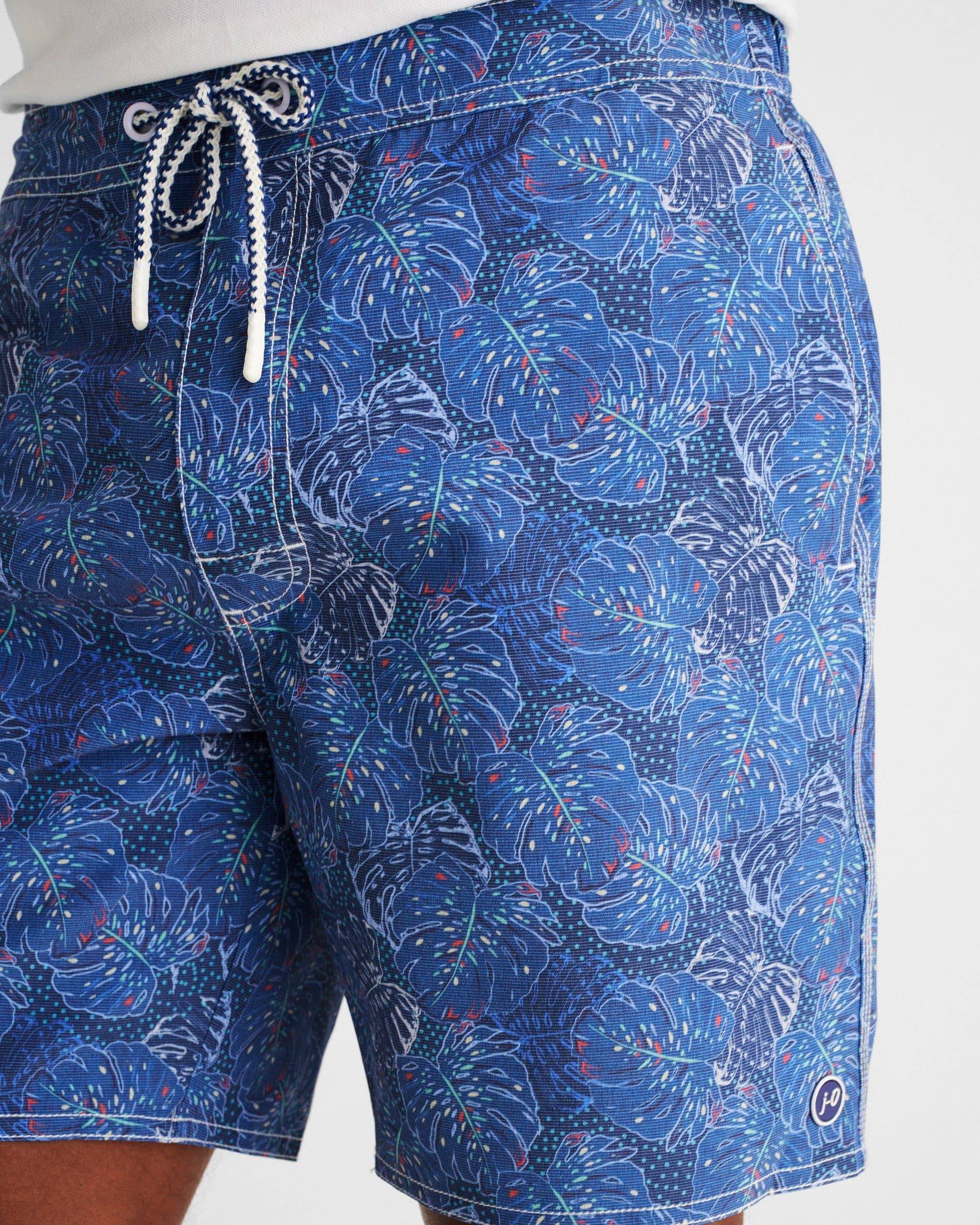 Johnnie-O Bongo Half Elastic 7" Surf Shorts