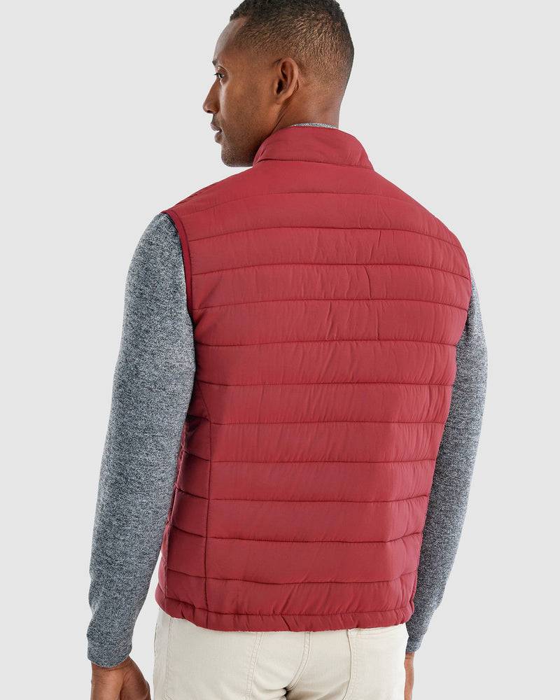 Johnnie-O Harwich Lightweight Quilted Puffer Vest