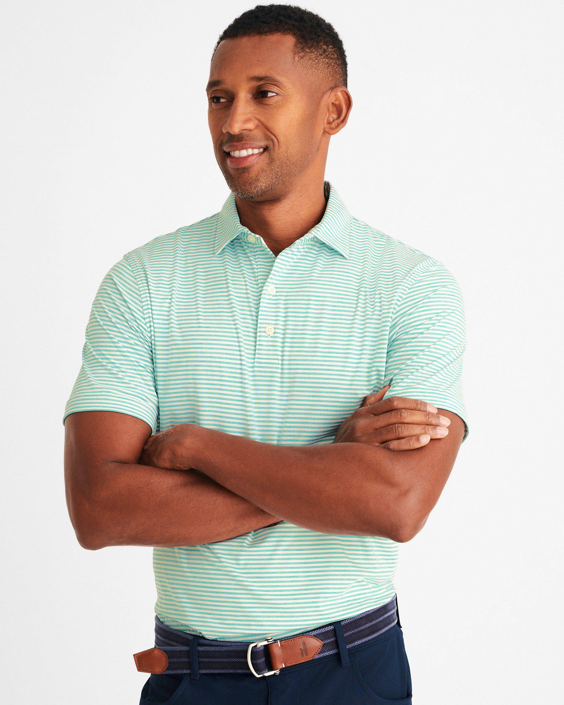 Johnnie-O Seymour Striped Polo