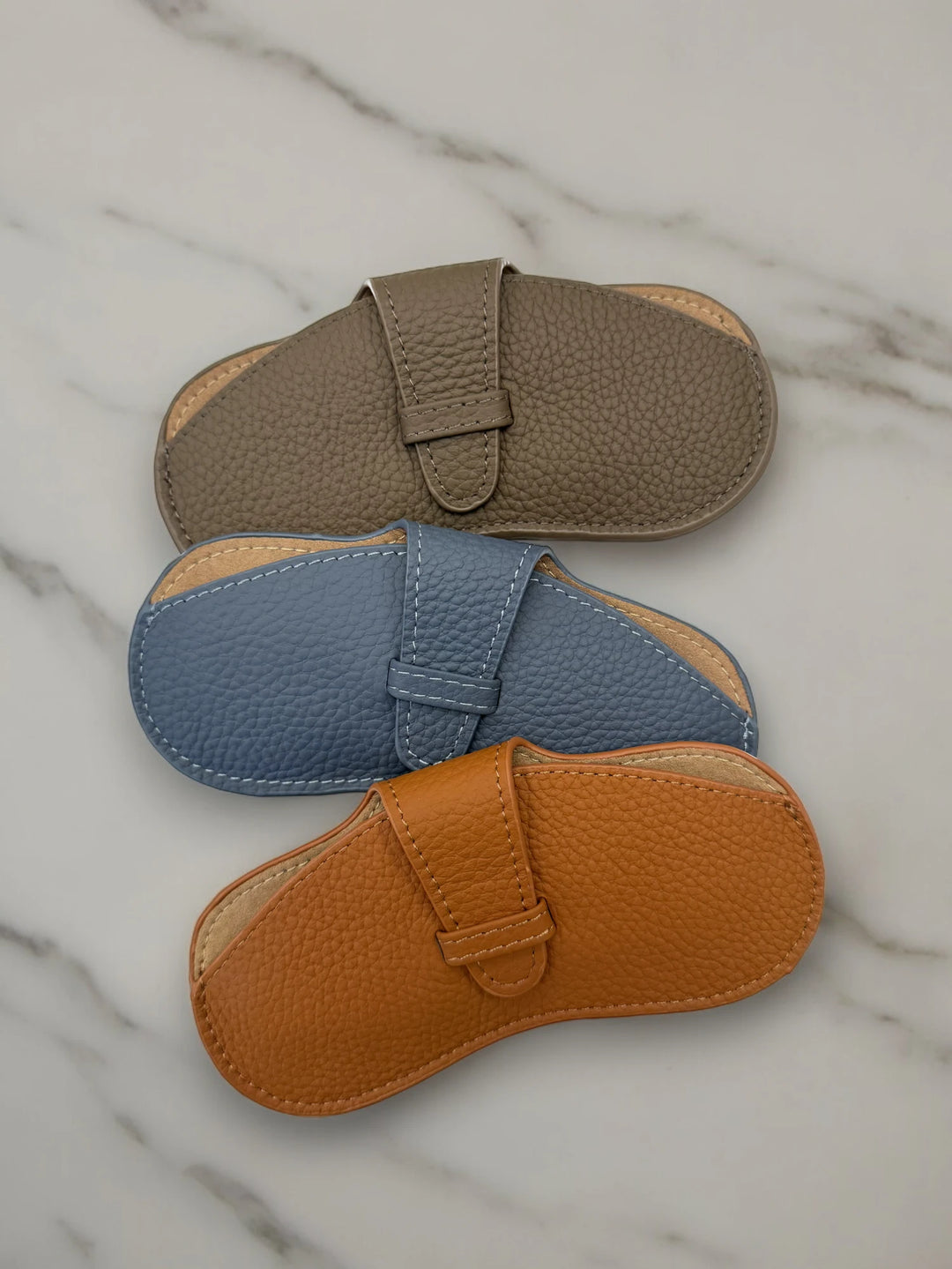 John Hyatt Leather Glasses Pouch