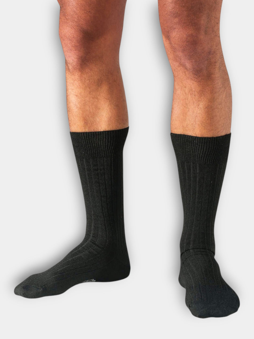 Black Merino Wool Mid Calf Dress Socks - Boardroom Socks Black Merino Wool Mid Calf Dress Socks - Boardroom Socks