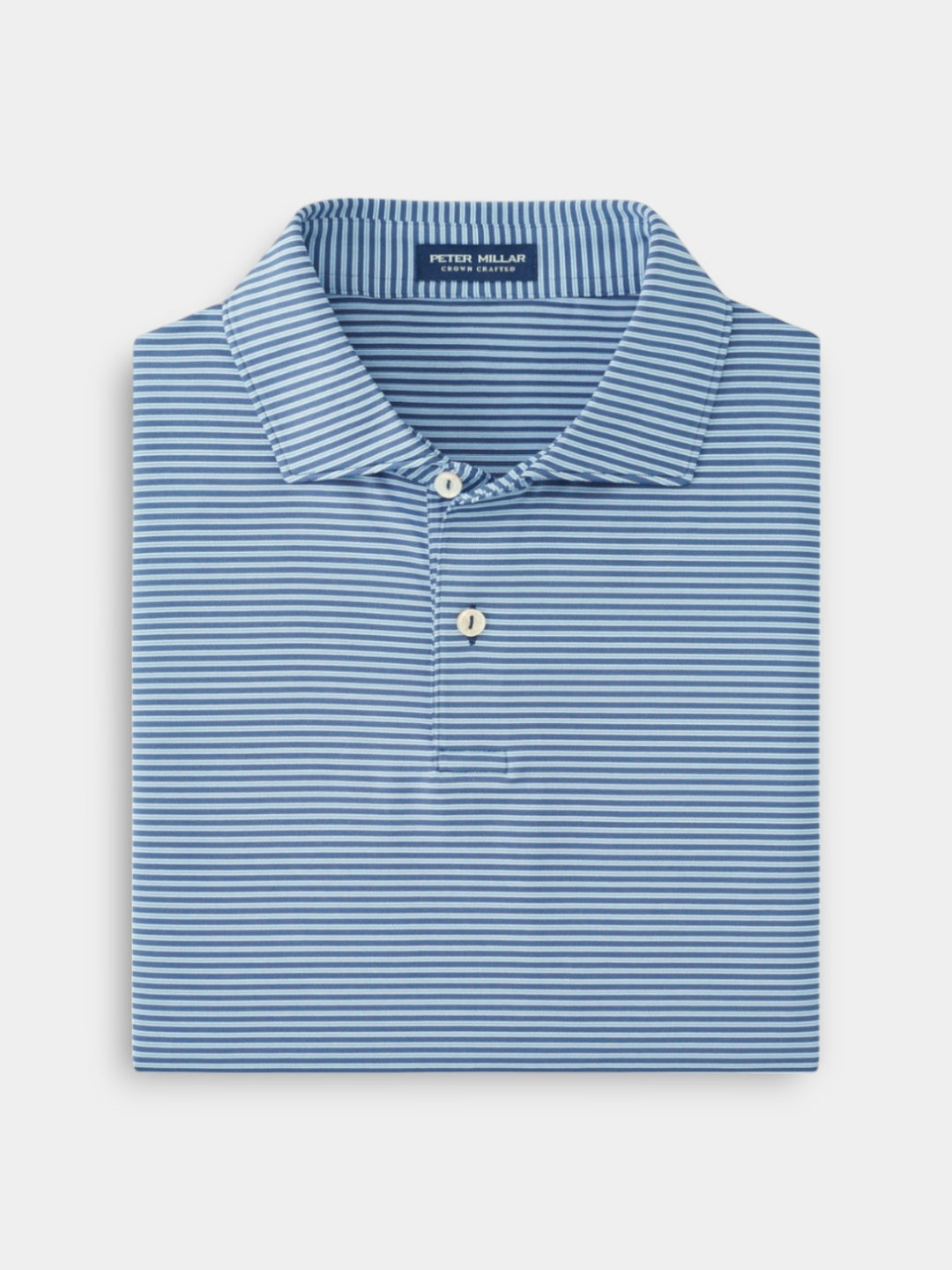 Peter Millar Ambrose Performance Jersey Polo | Ocean Blue