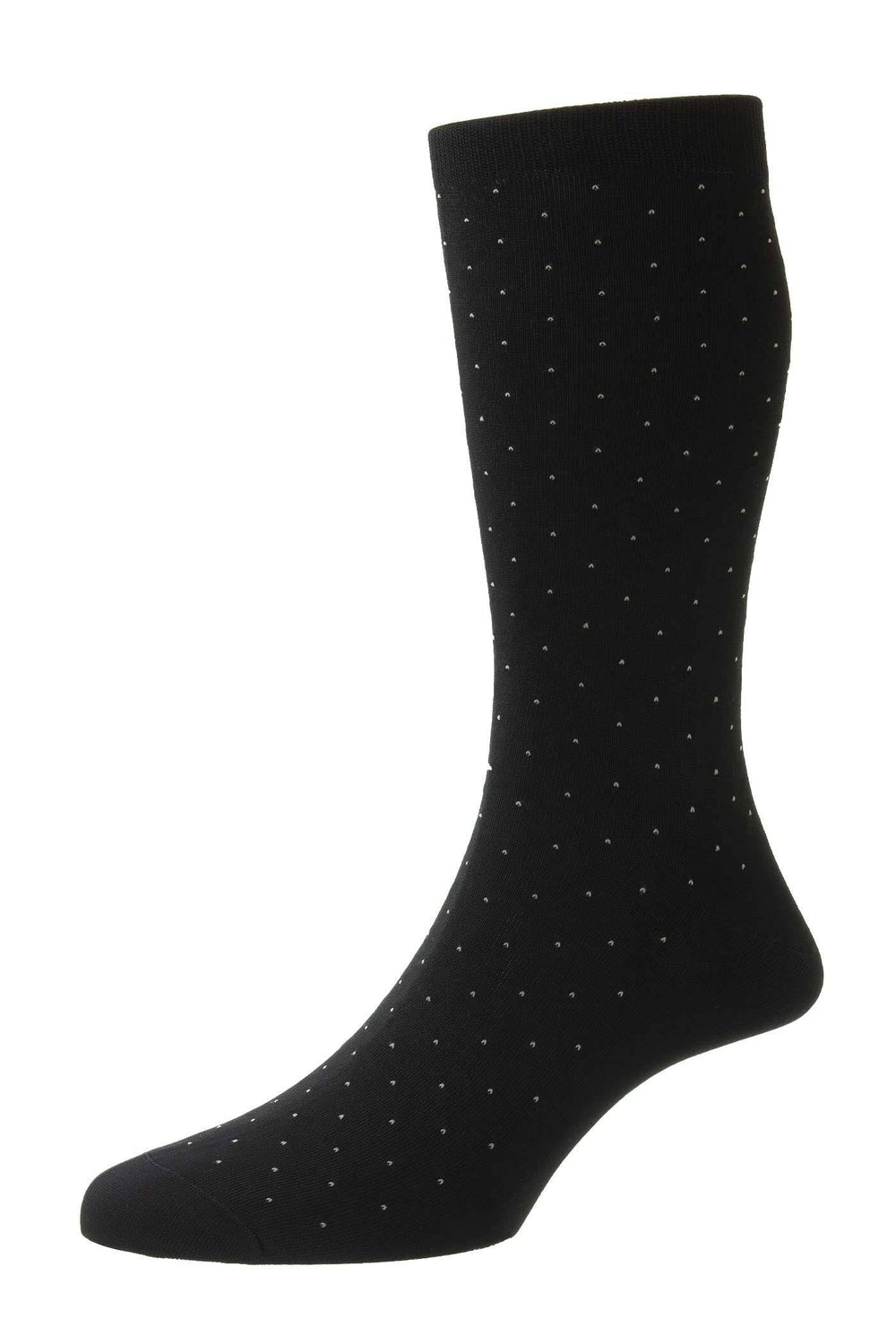 Pantherella Gadsbury Pin Dot Socks