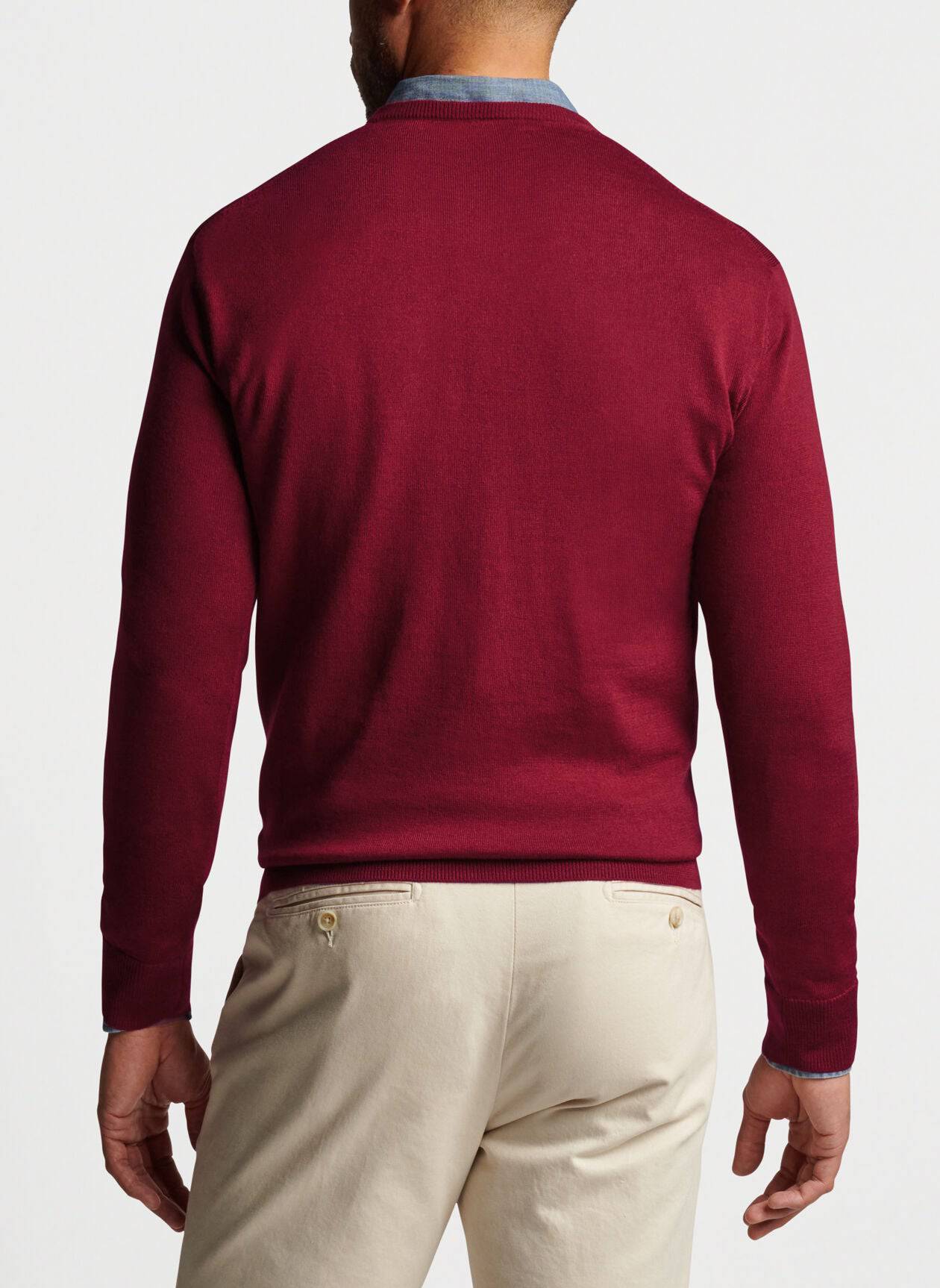 Peter Millar Autumn Crest V-Neck Sweater