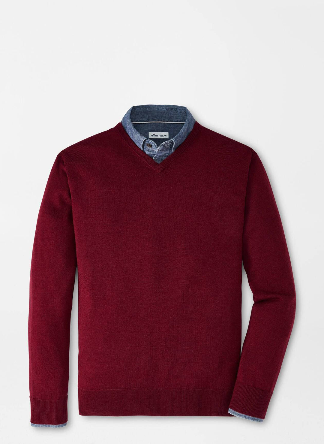 Peter Millar Autumn Crest V-Neck Sweater