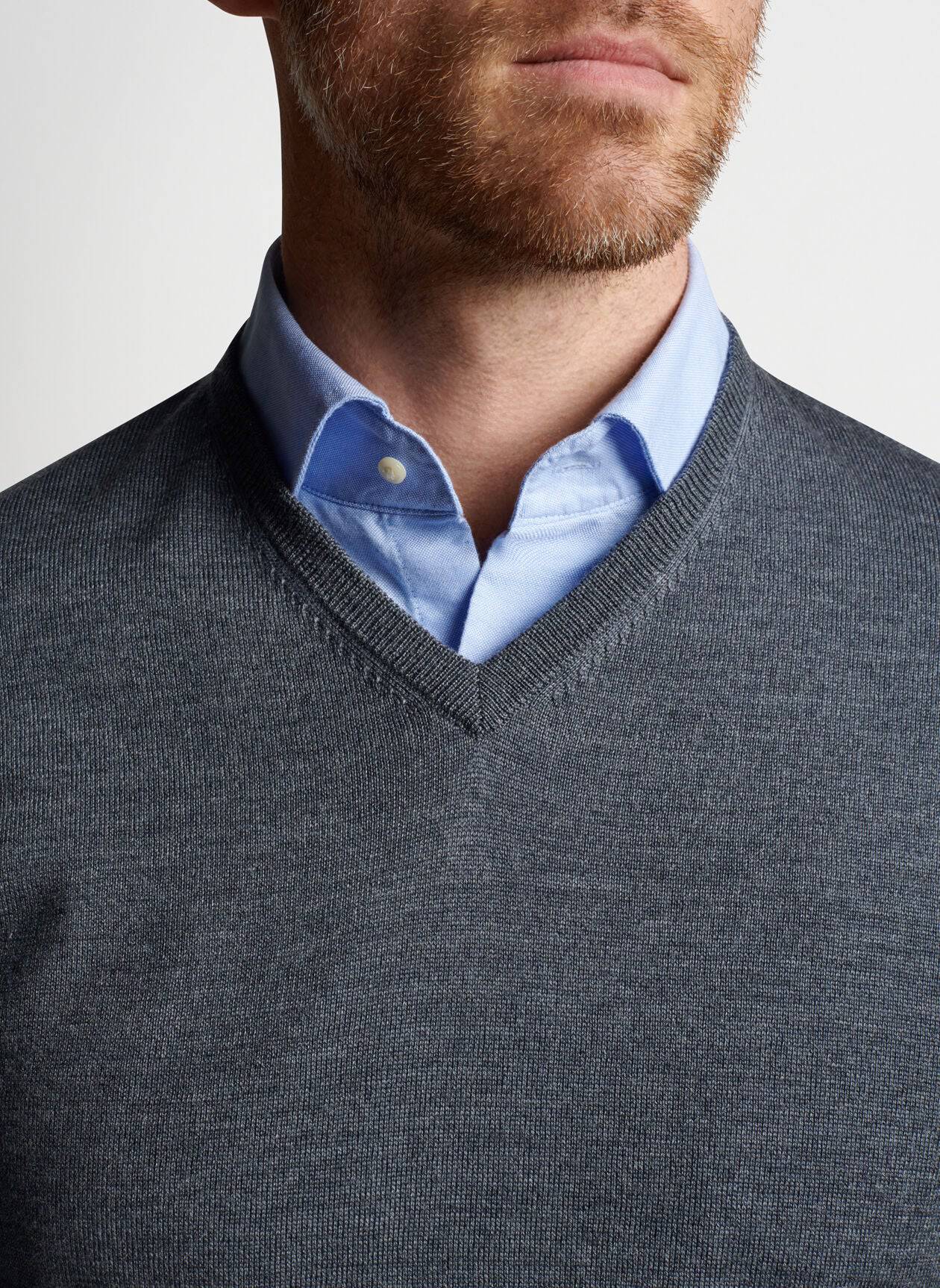 Peter Millar Autumn Crest V-Neck Sweater