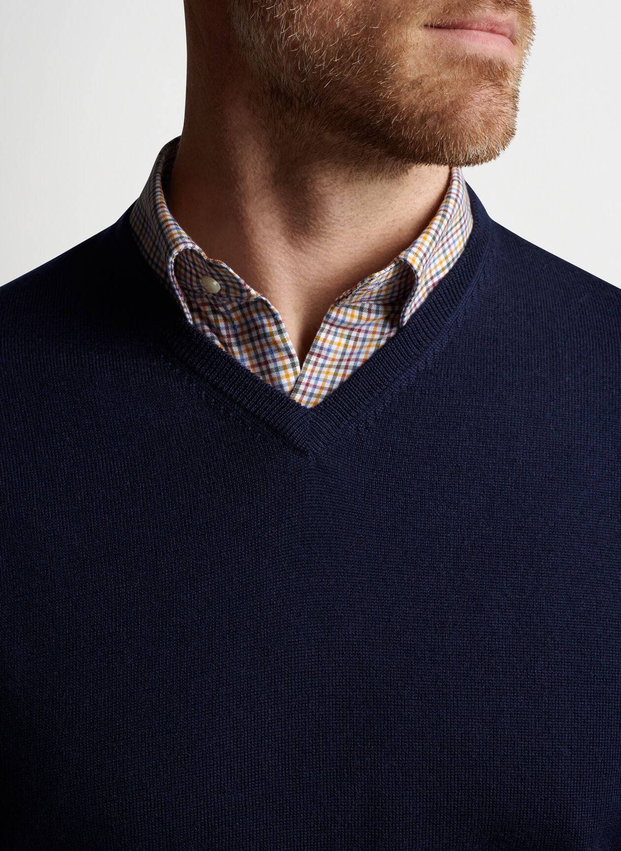 Peter Millar Autumn Crest V-Neck Sweater