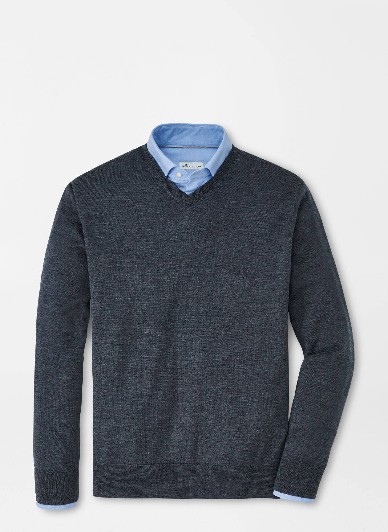 Peter Millar Autumn Crest V-Neck Sweater