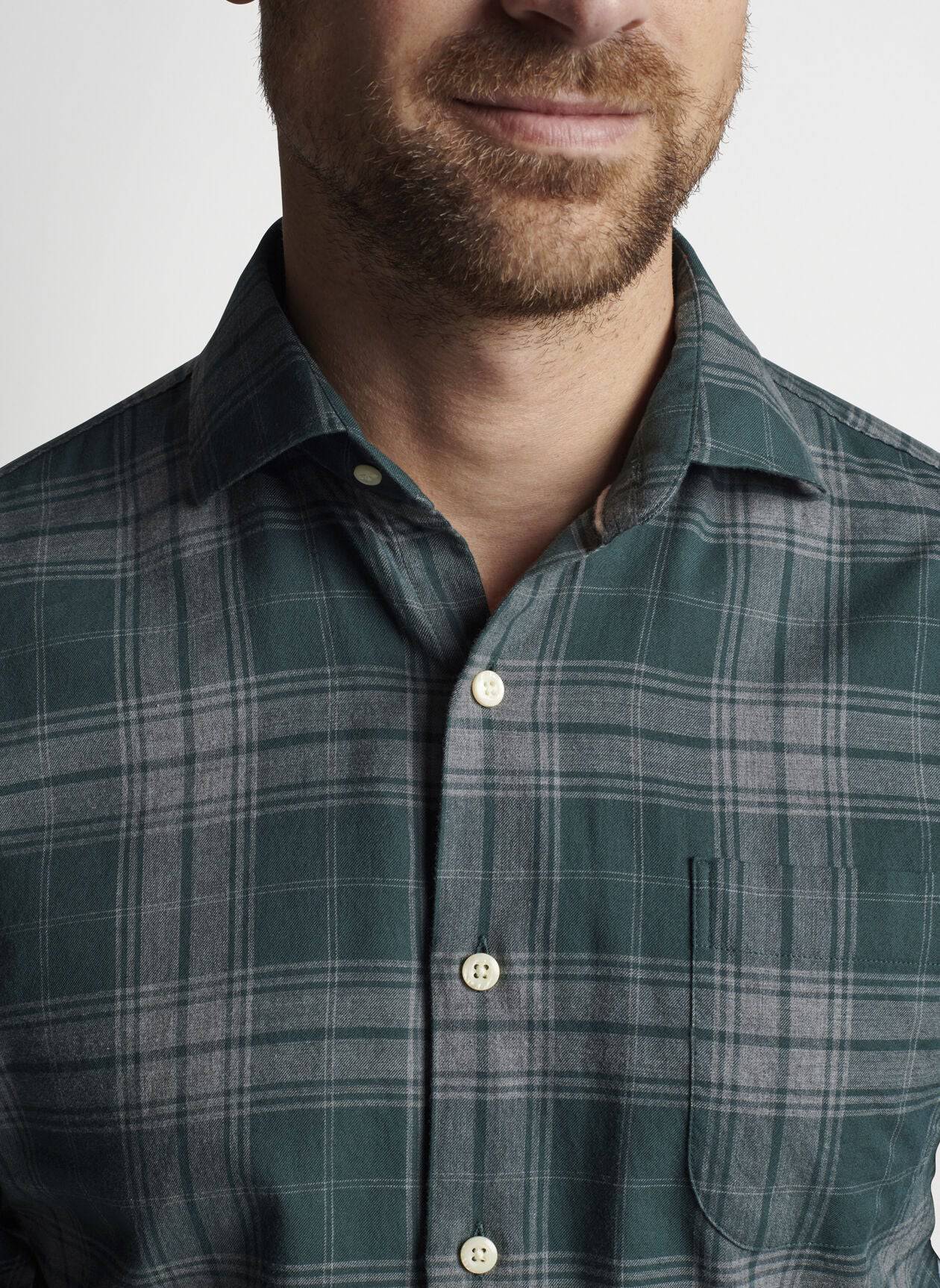 Peter Millar Bantry Autumn Soft Cotton Sport Shirt