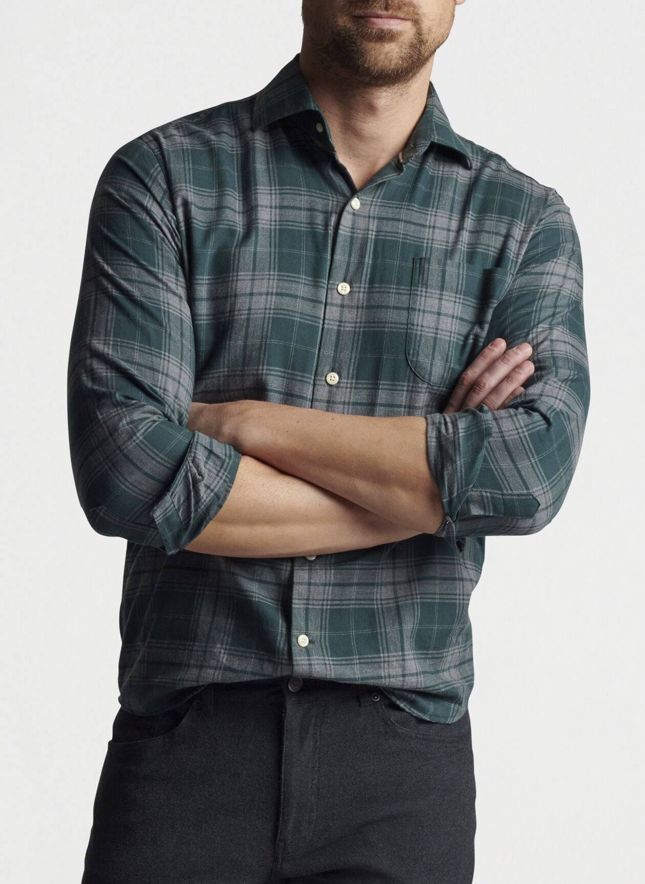 Peter Millar Bantry Autumn Soft Cotton Sport Shirt