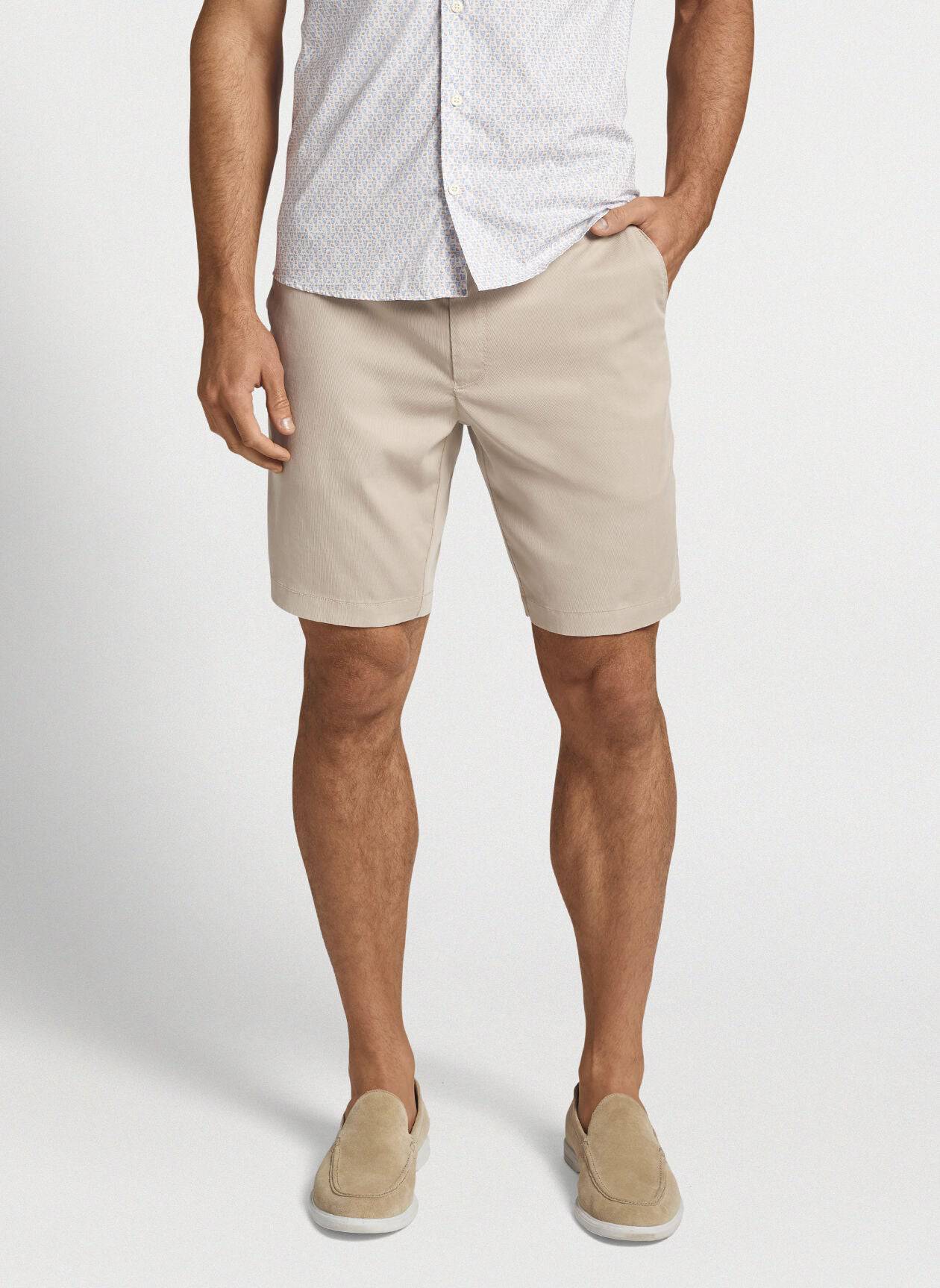 Peter Millar Bedford Cotton-Blend Short