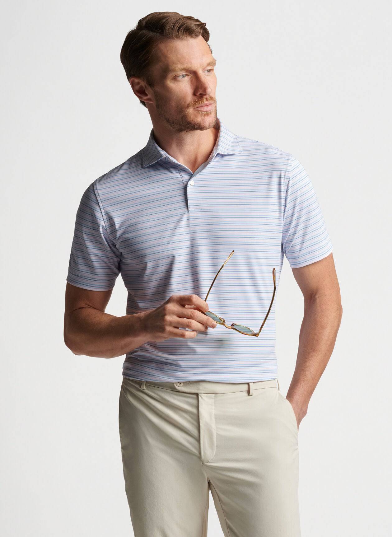 Peter Millar Casely Performance Jersey Polo