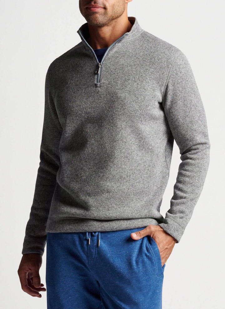 Peter Millar Crown Sweater Fleece Quarter Zip