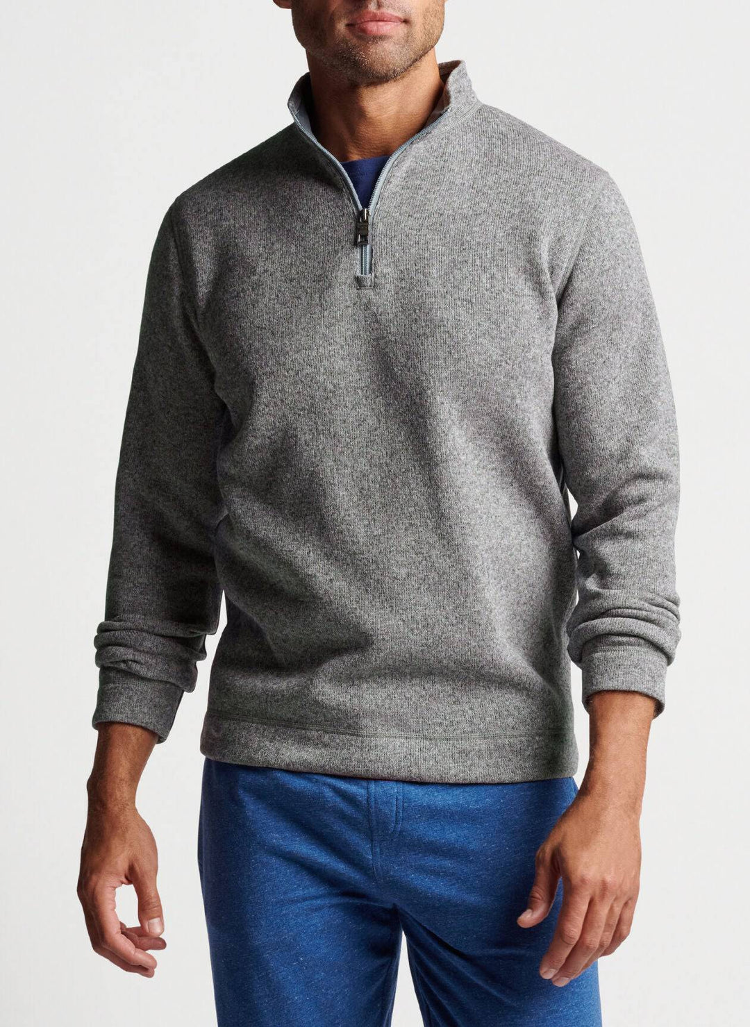 Peter Millar Crown Sweater Fleece Quarter Zip