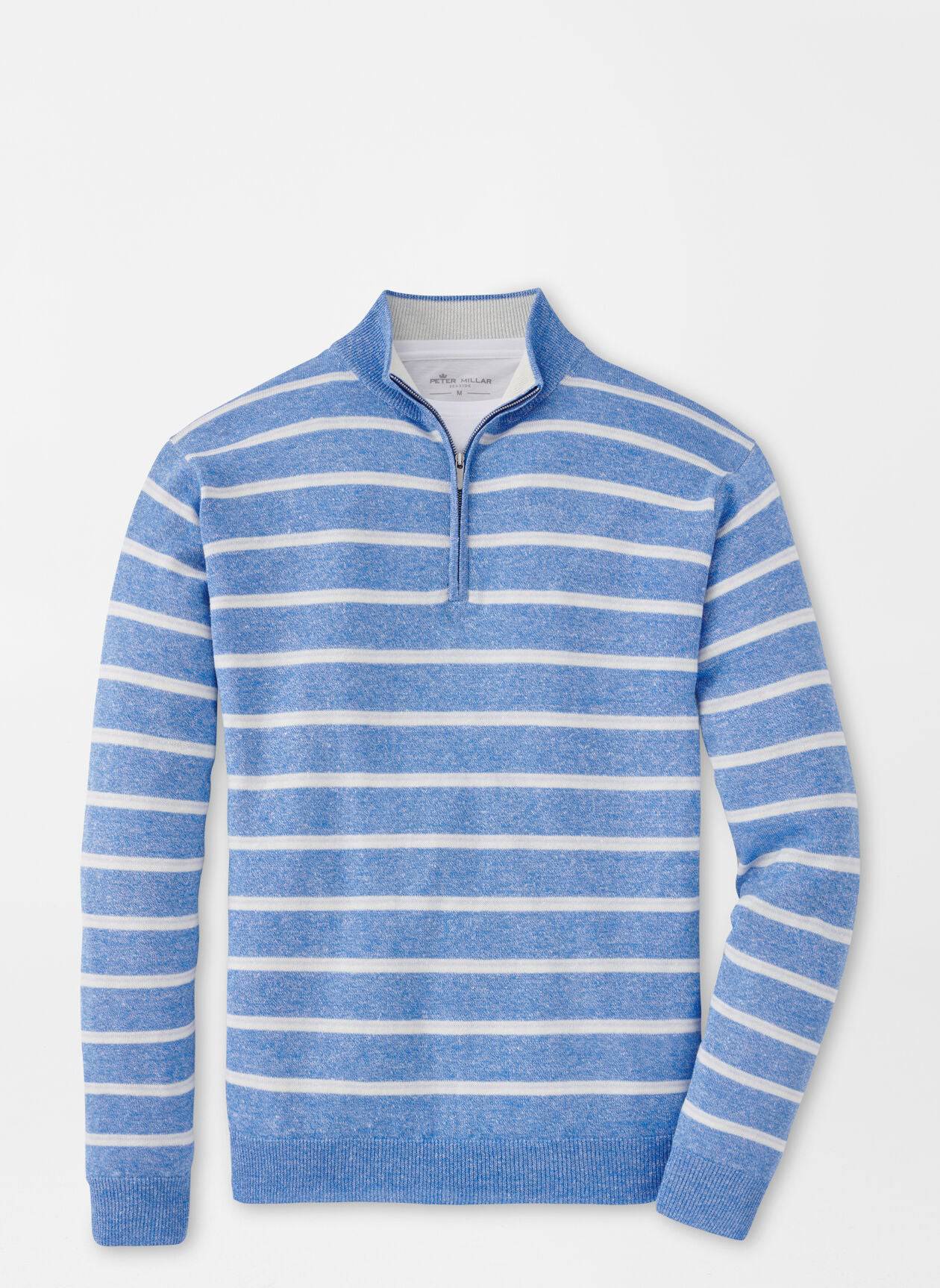 Peter Millar Long Bay Quarter Zip Sweater