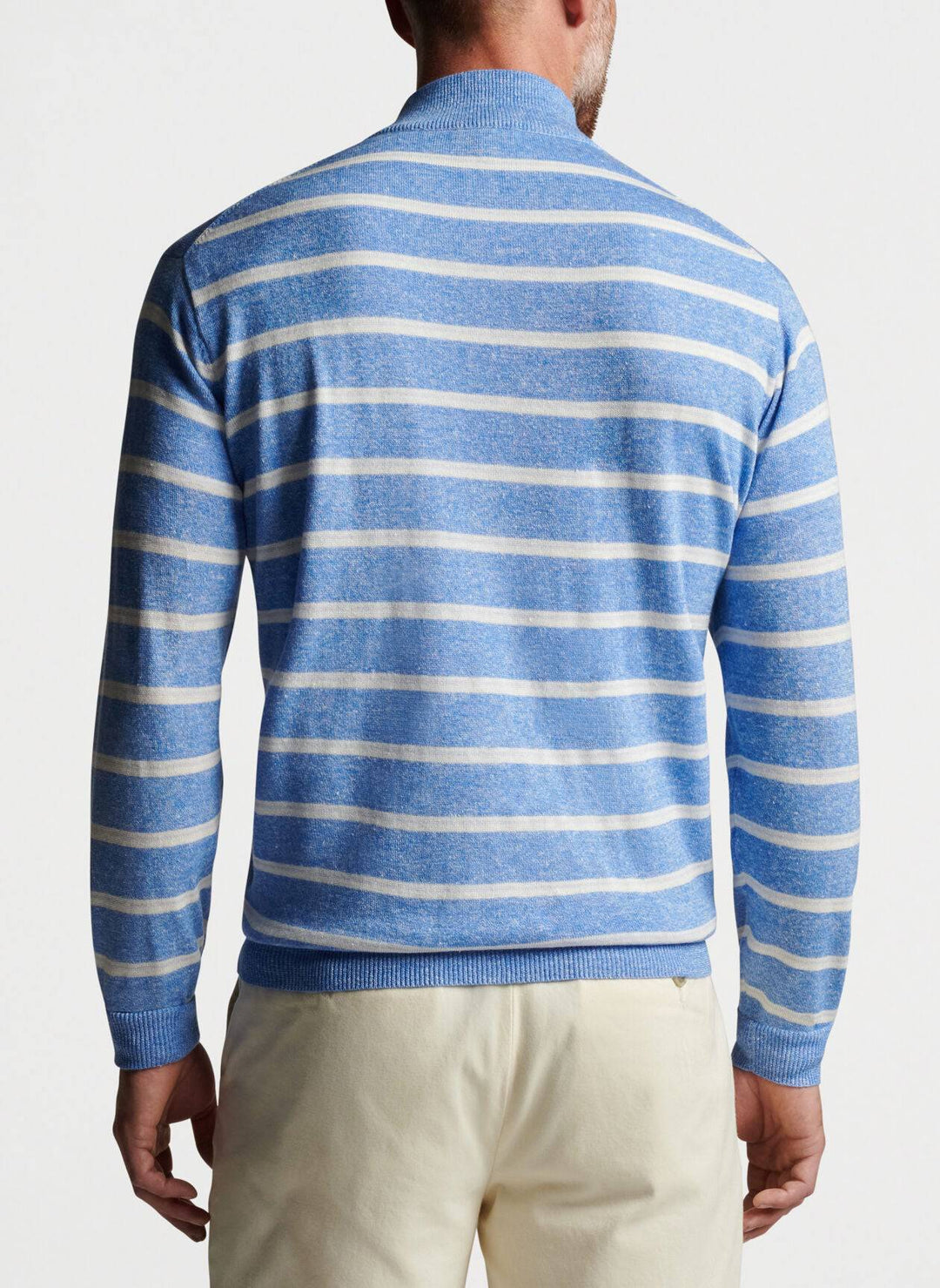 Peter Millar Long Bay Quarter Zip Sweater