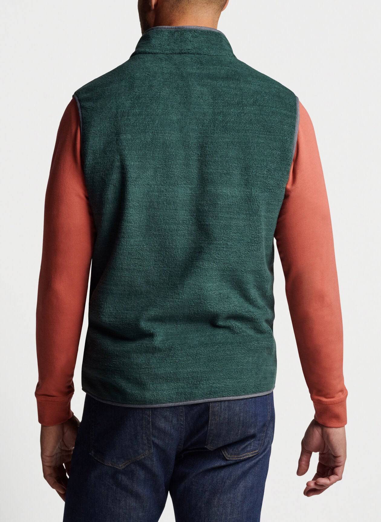 Peter Millar Micro Shearling Fleece Vest